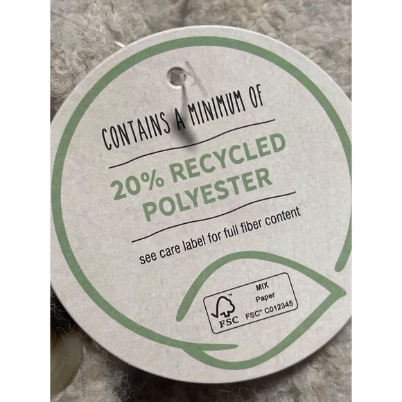 Rachel Zoe Womens Button Up Knit Sweater Size XS Beige Polyester Blend - Picture 6 of 6